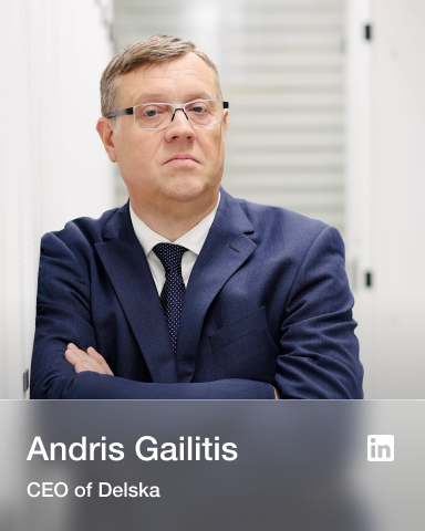 Andris Gailitis CEO of Delska