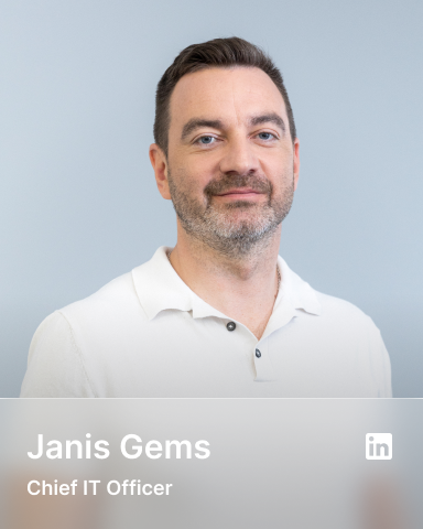 Janis Gems Chief IT Officer